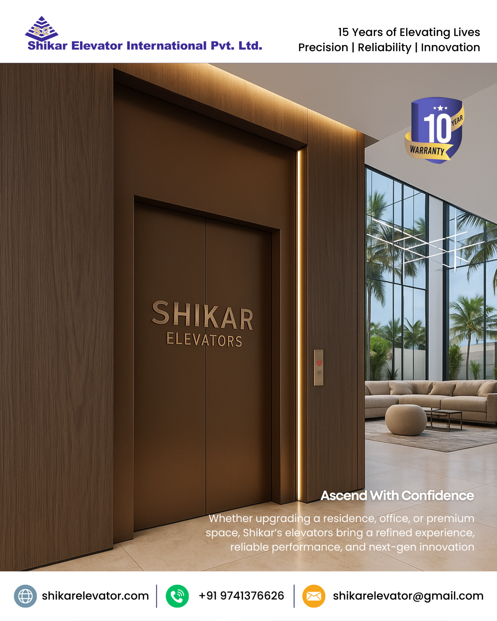 Elevator Company in Bangalore - The New Benchmark! Ascend With ...