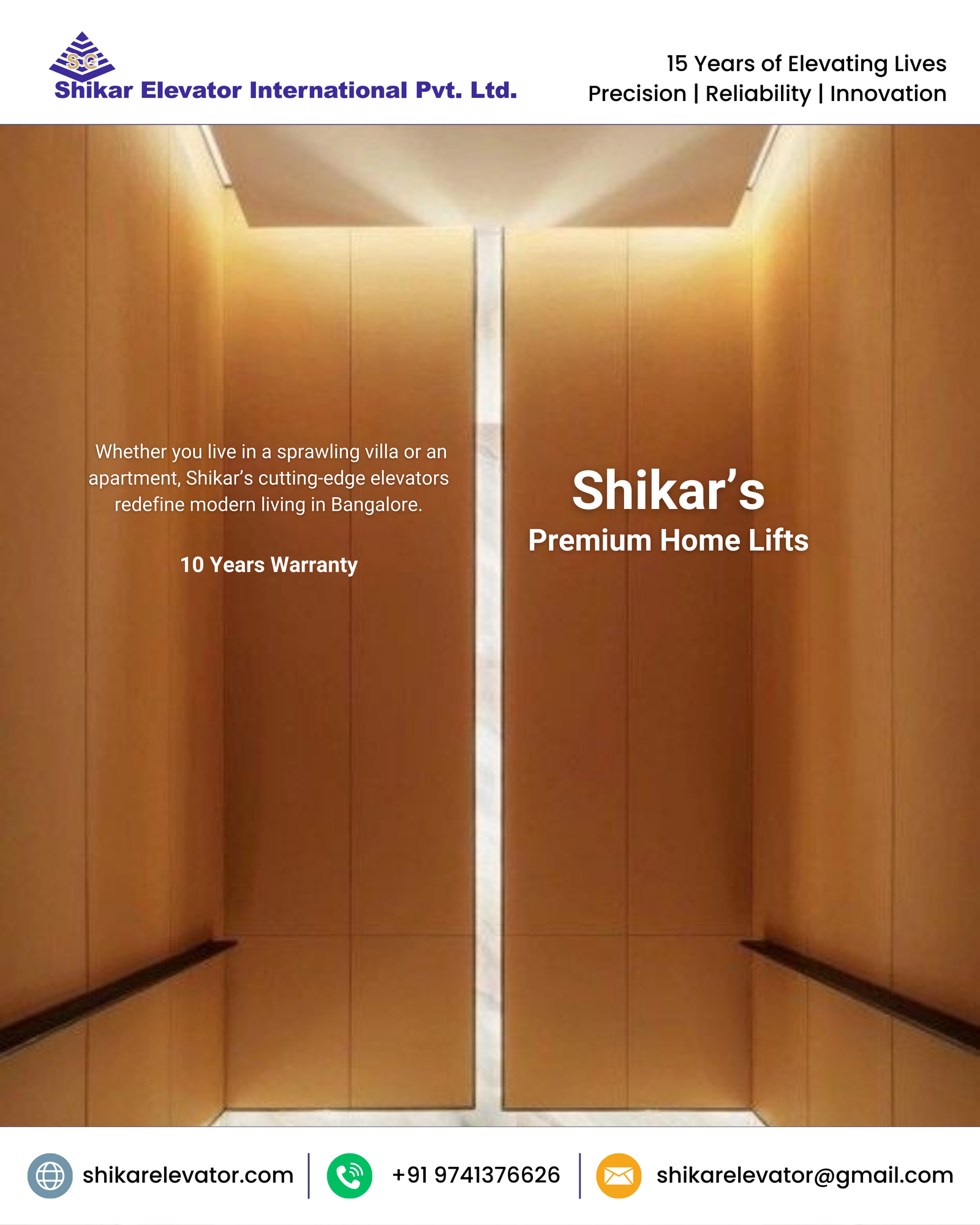 Elevate Your Home: Shikar’s Premium Home Lifts, Style, Safety, and Seamless Living!