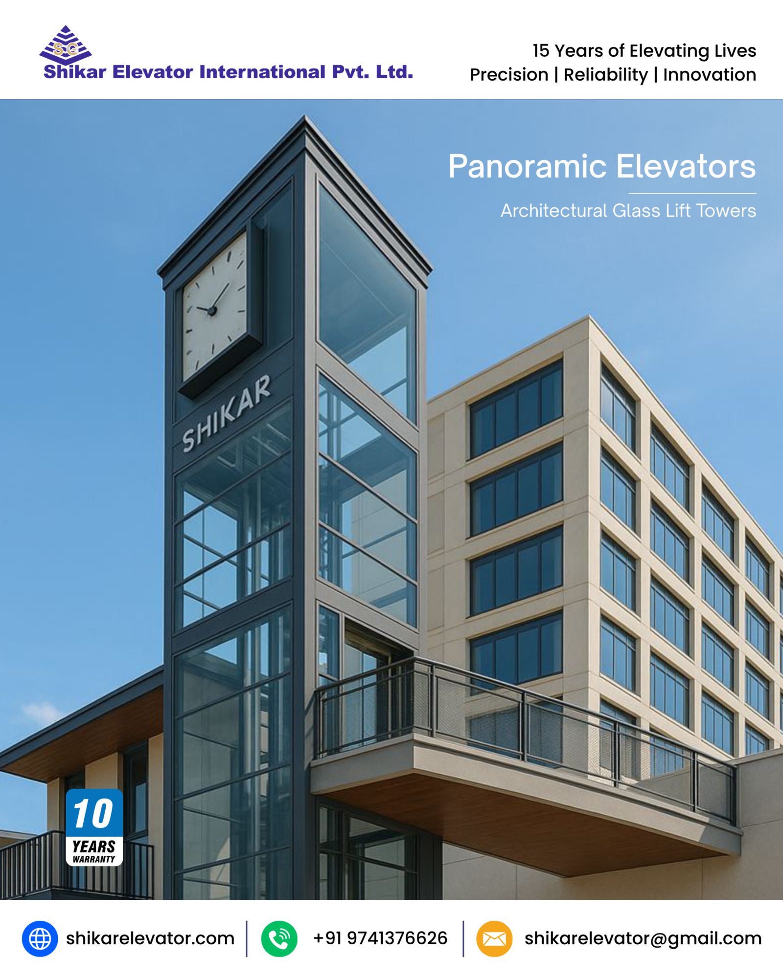 Panoramic Elevators - Skyline Icons in Motion by Shikar Elevators!