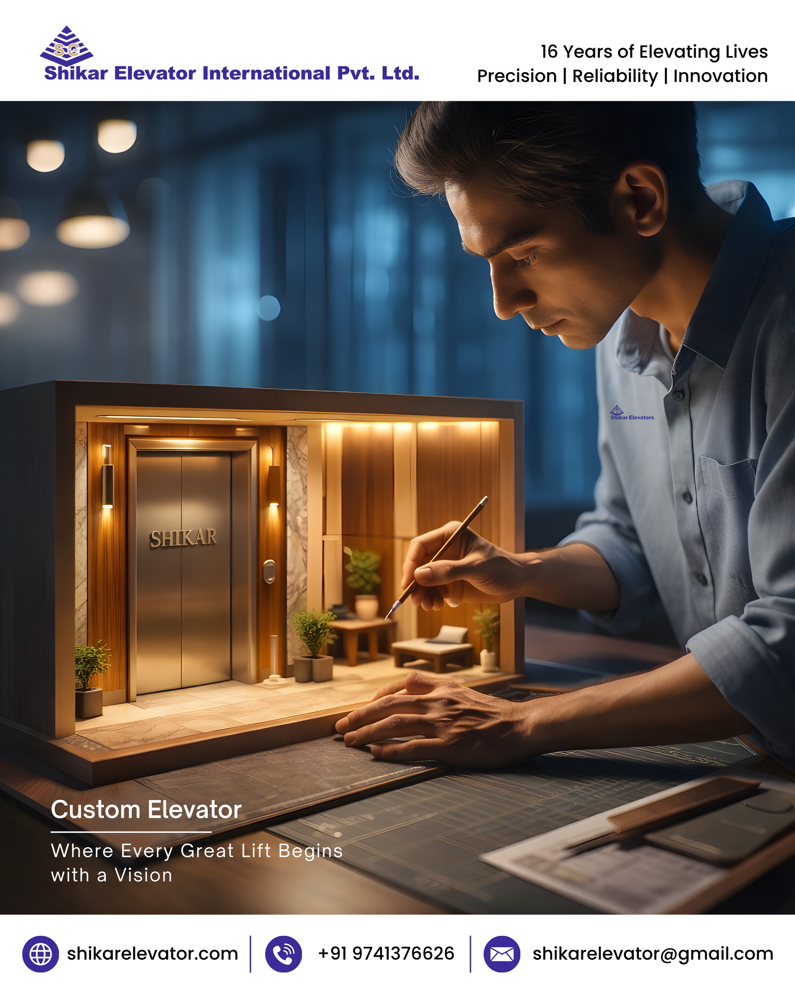 Luxury Elevator - Where Every Great Lift Begins with a Vision