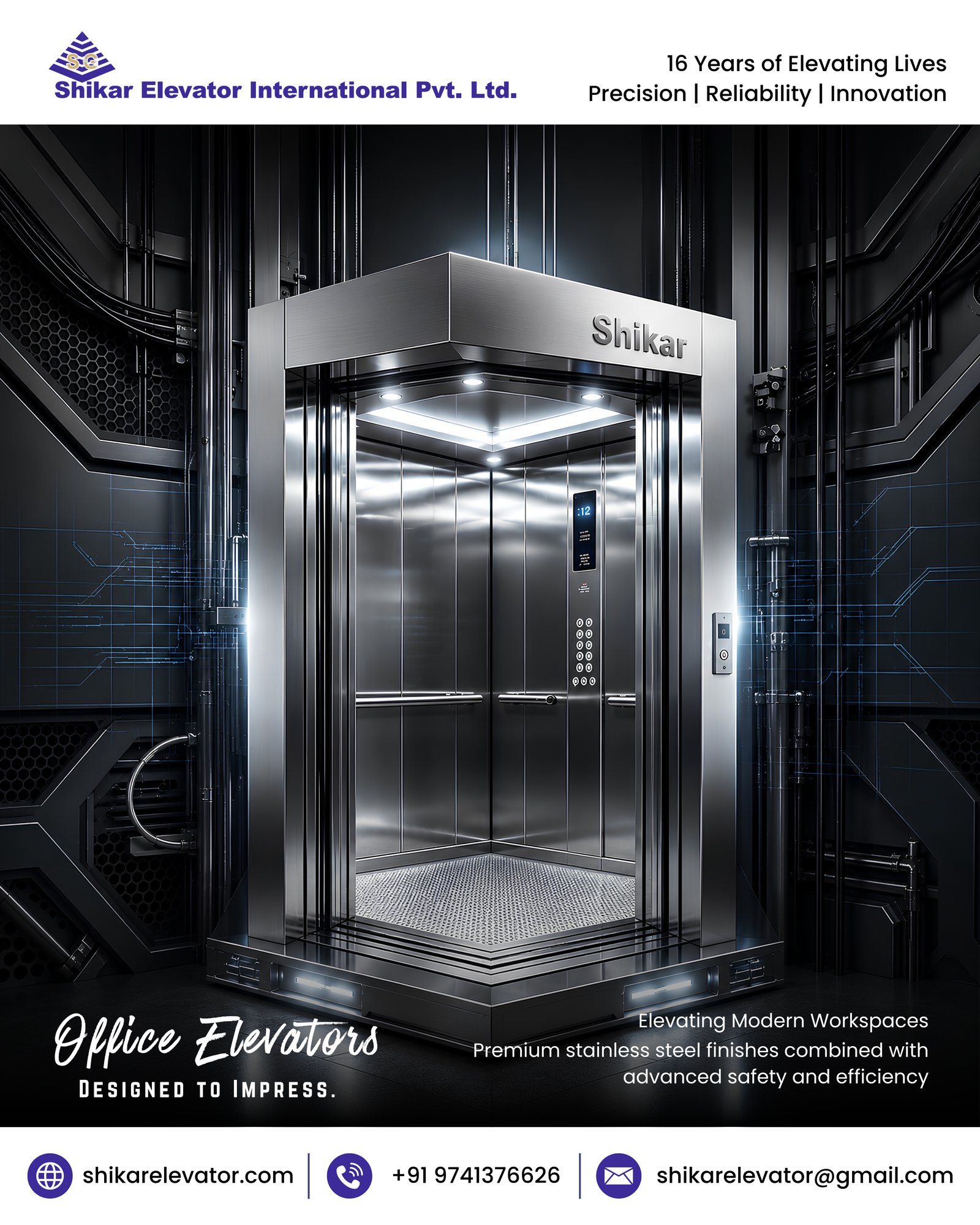 These elevators commonly include VVVF technology, ARD, overload sensors, infrared door sensors, and emergency stop functions for smooth and safe operation.