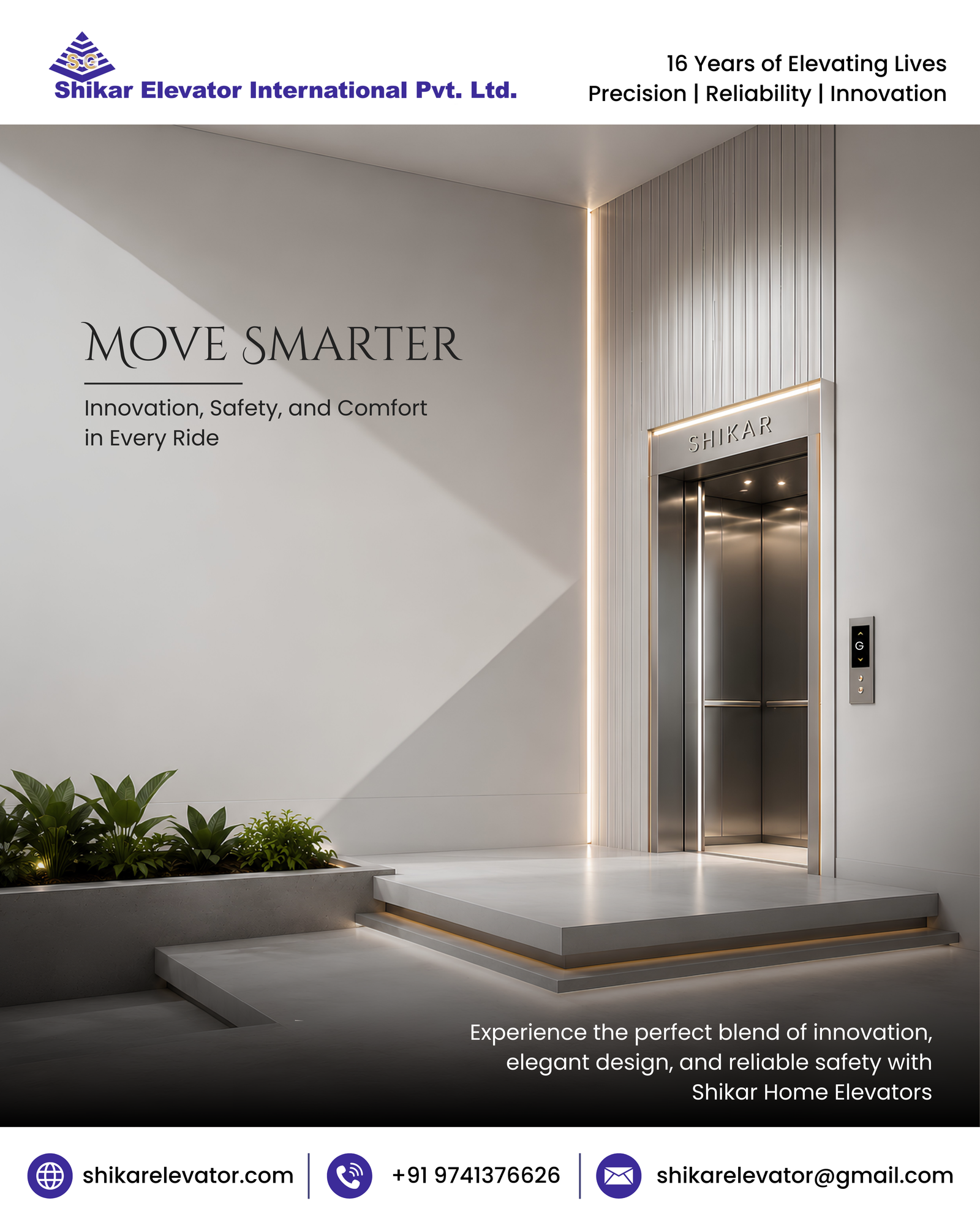 Premium Home Elevators - Innovation, Safety, and Comfort in Every Ride