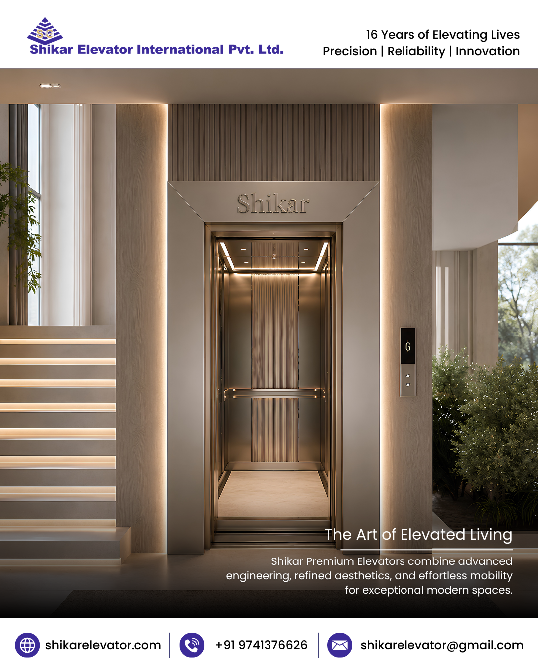 Premium Elevators Luxury Vertical Mobility Designed for Modern Living