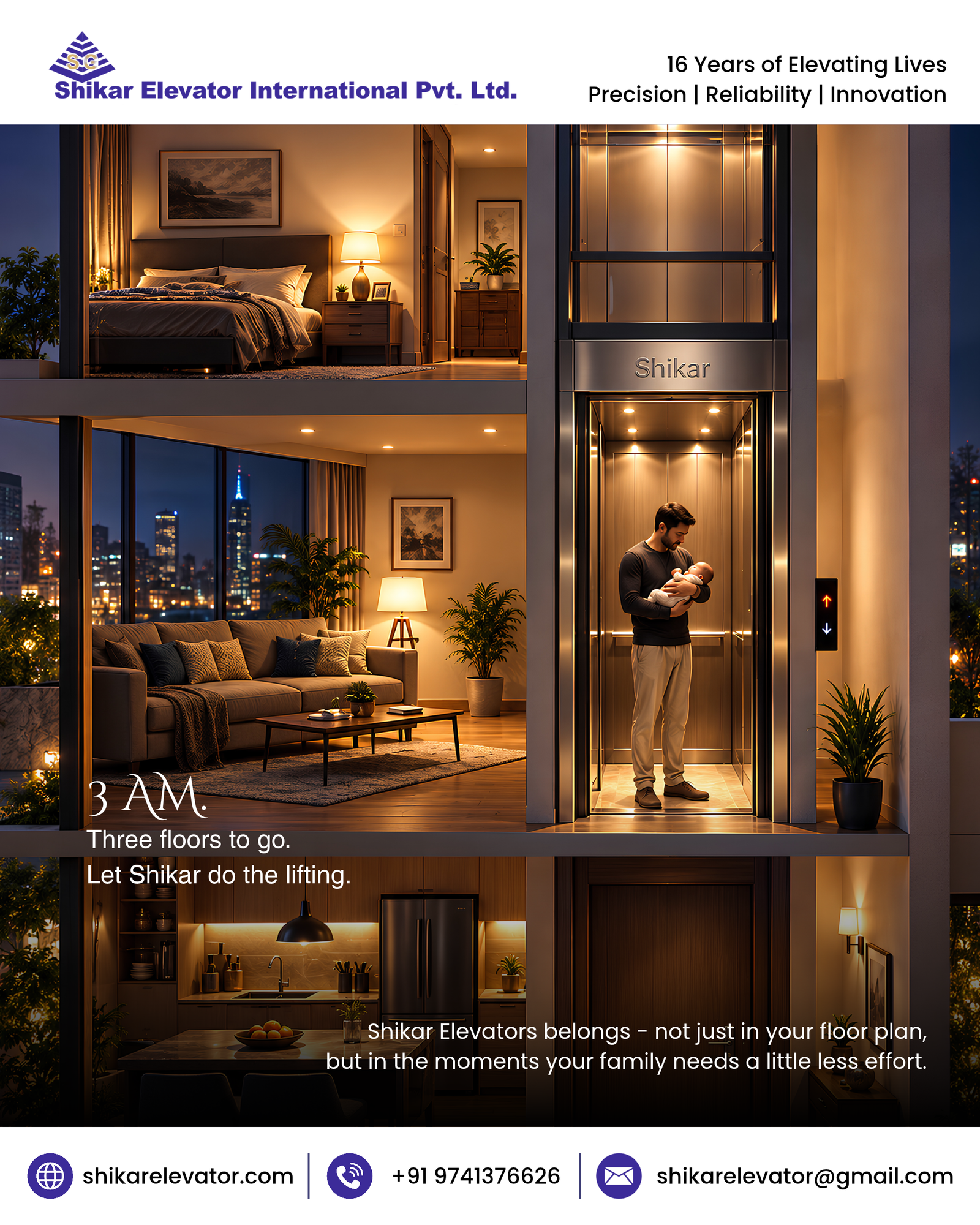 Explore home elevators in Bangalore with smooth travel and safety-focused options, bringing everyday convenience to the place you call home.