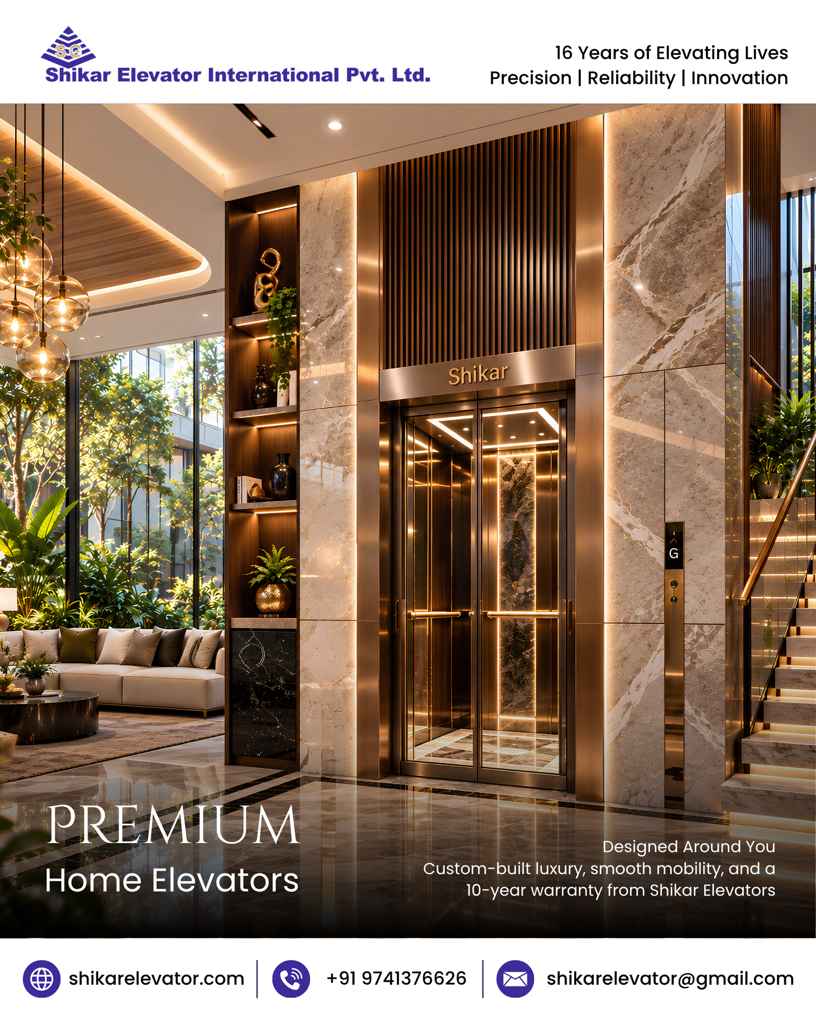 Premium Home Elevators